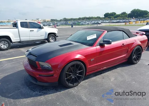 2006 Ford Mustang Gt из США, поврежденный, VIN 1ZVFT85H665257154